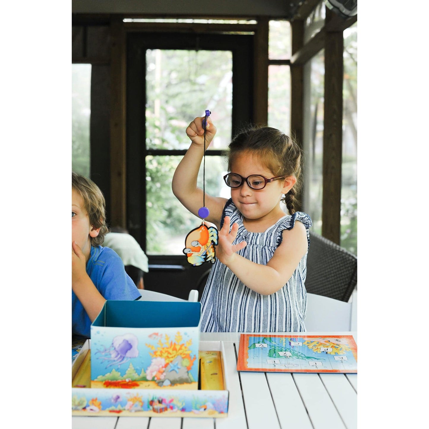 Discovery Toys Ab Seas Magnetic Alphabet Fishing Game