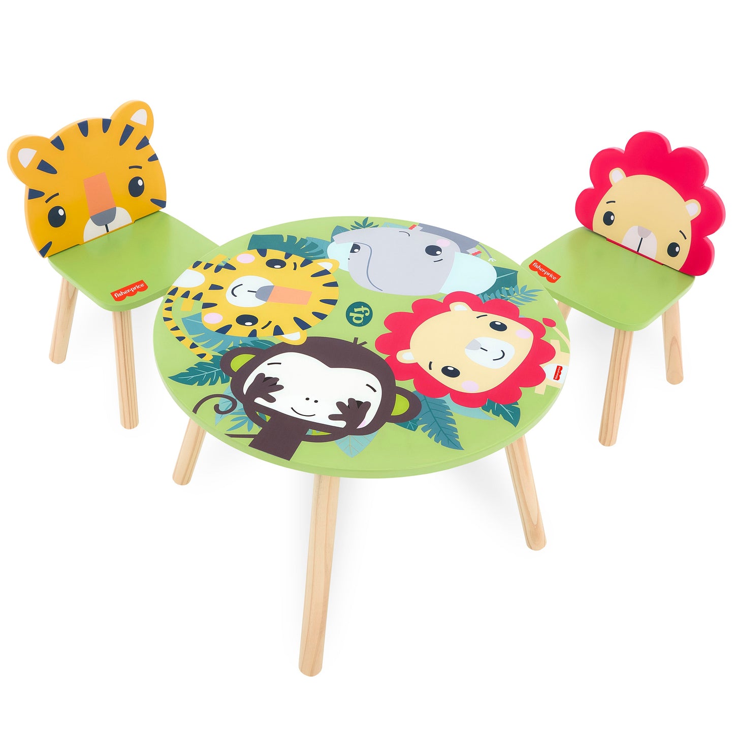 Fisher-Price by Dream On Me Fauna Collection Pride Rock Table Chair Set