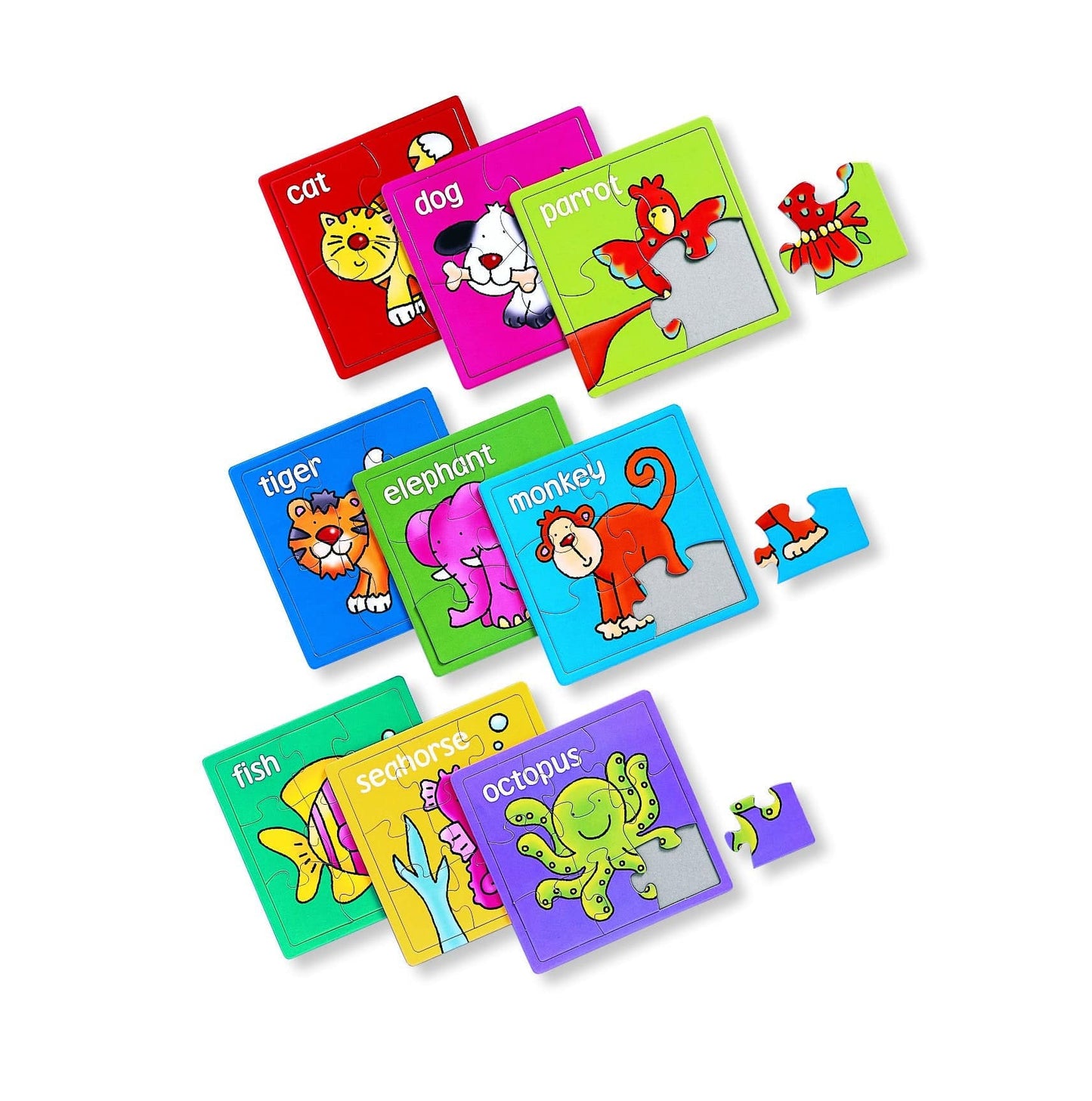 Discovery Toys Progressive Puzzles Set of 9