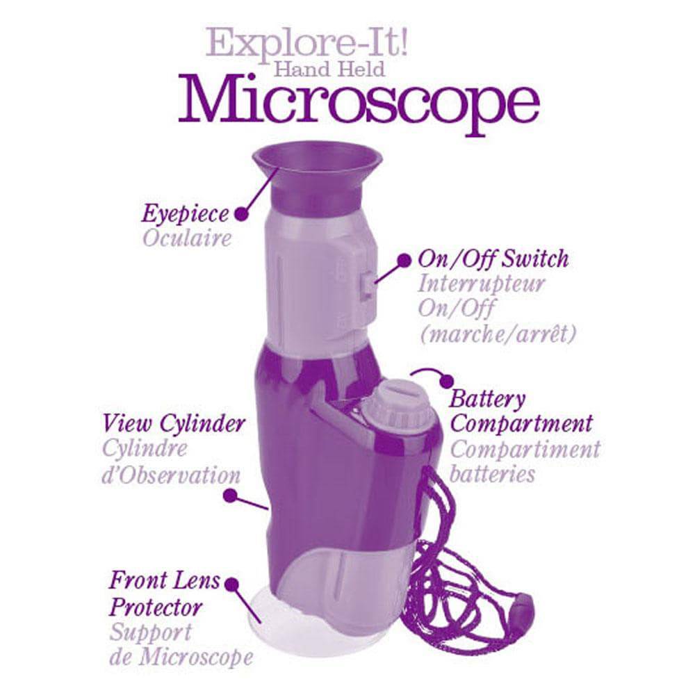 Discovery Toys Explore It! Handheld Microscope