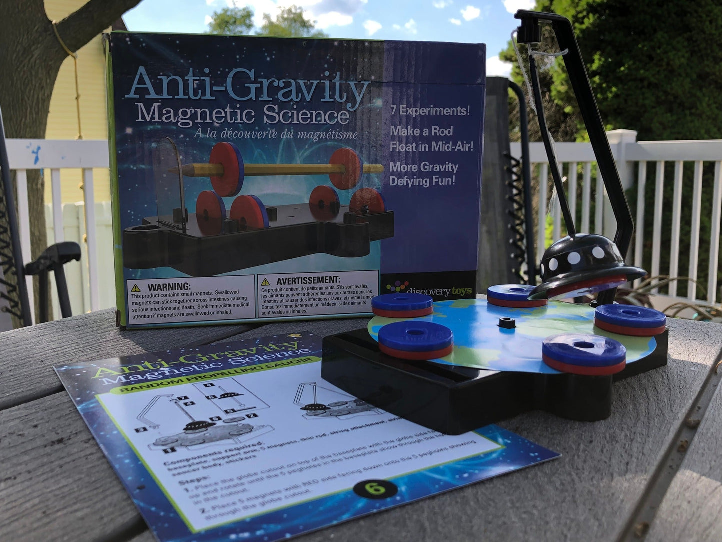 Discovery Toys Anti-Gravity Magnetic Science Experiment Kit