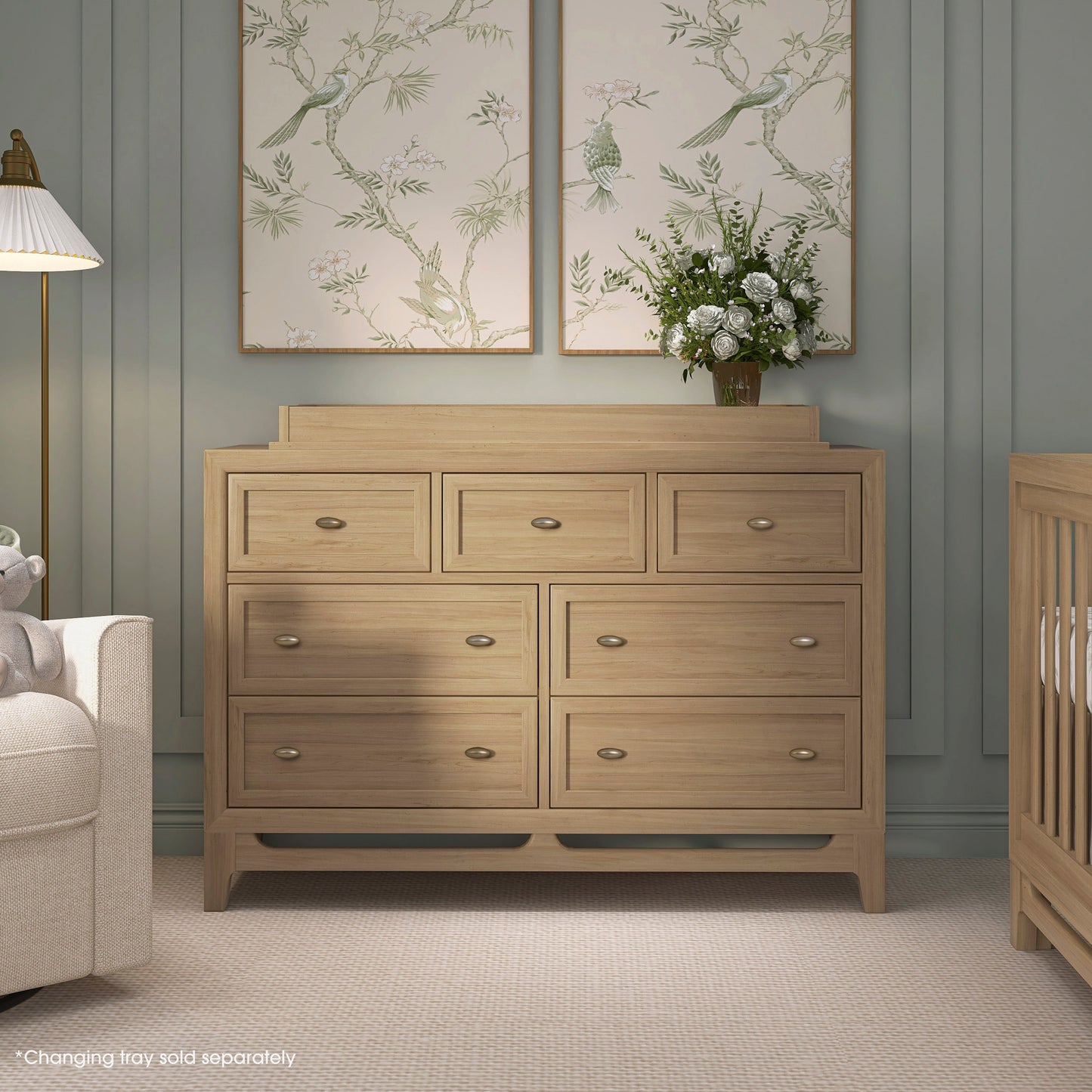 Evolur Bradford 7-Drawer Double Dresser