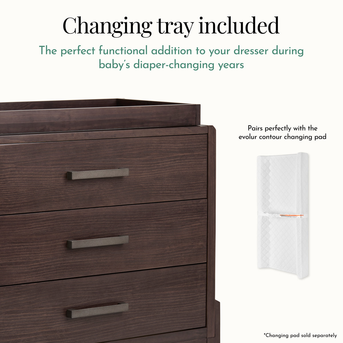 Evolur Atlas Modern Living Nursery Bundle