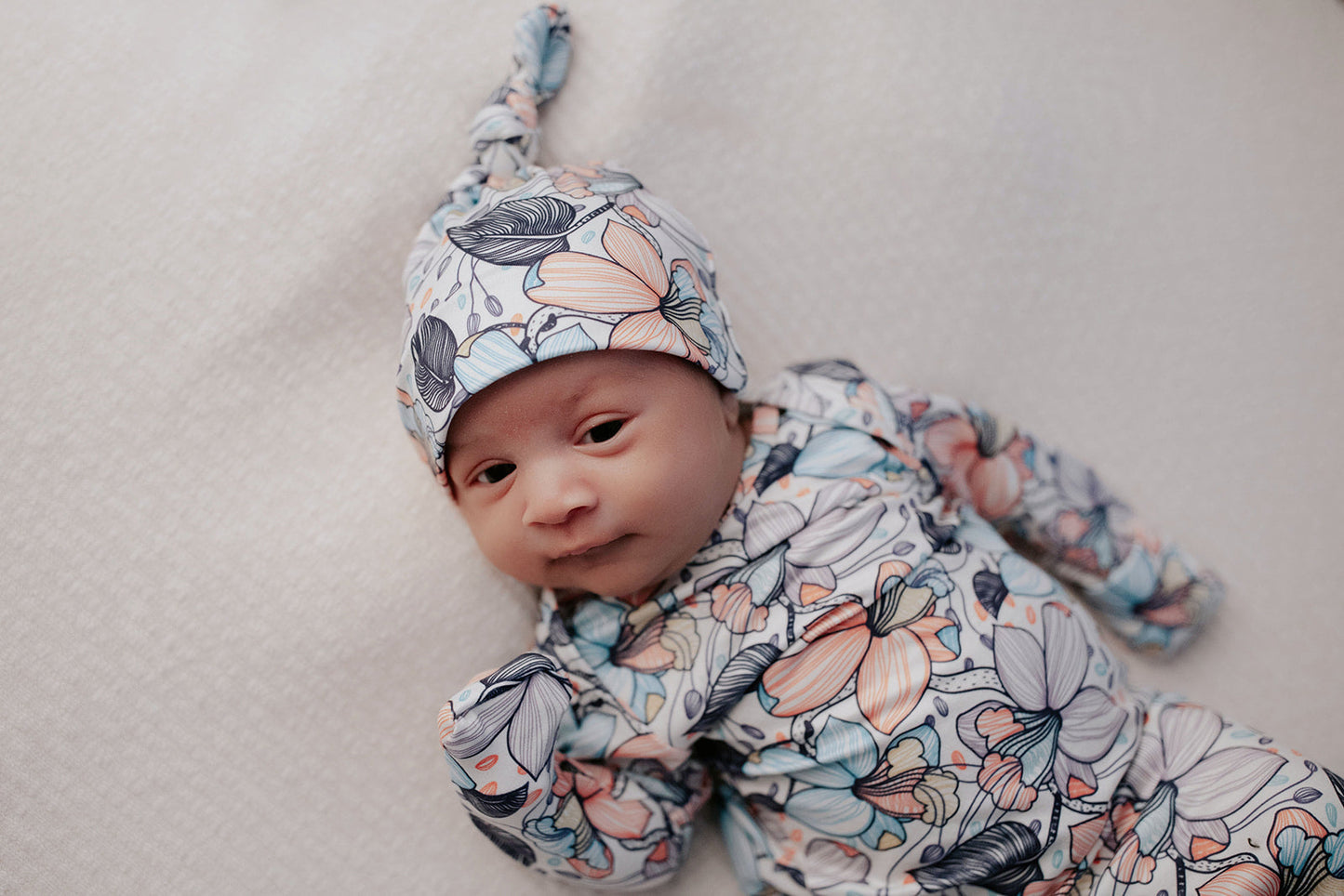 Flower Bloom Newborn Hat