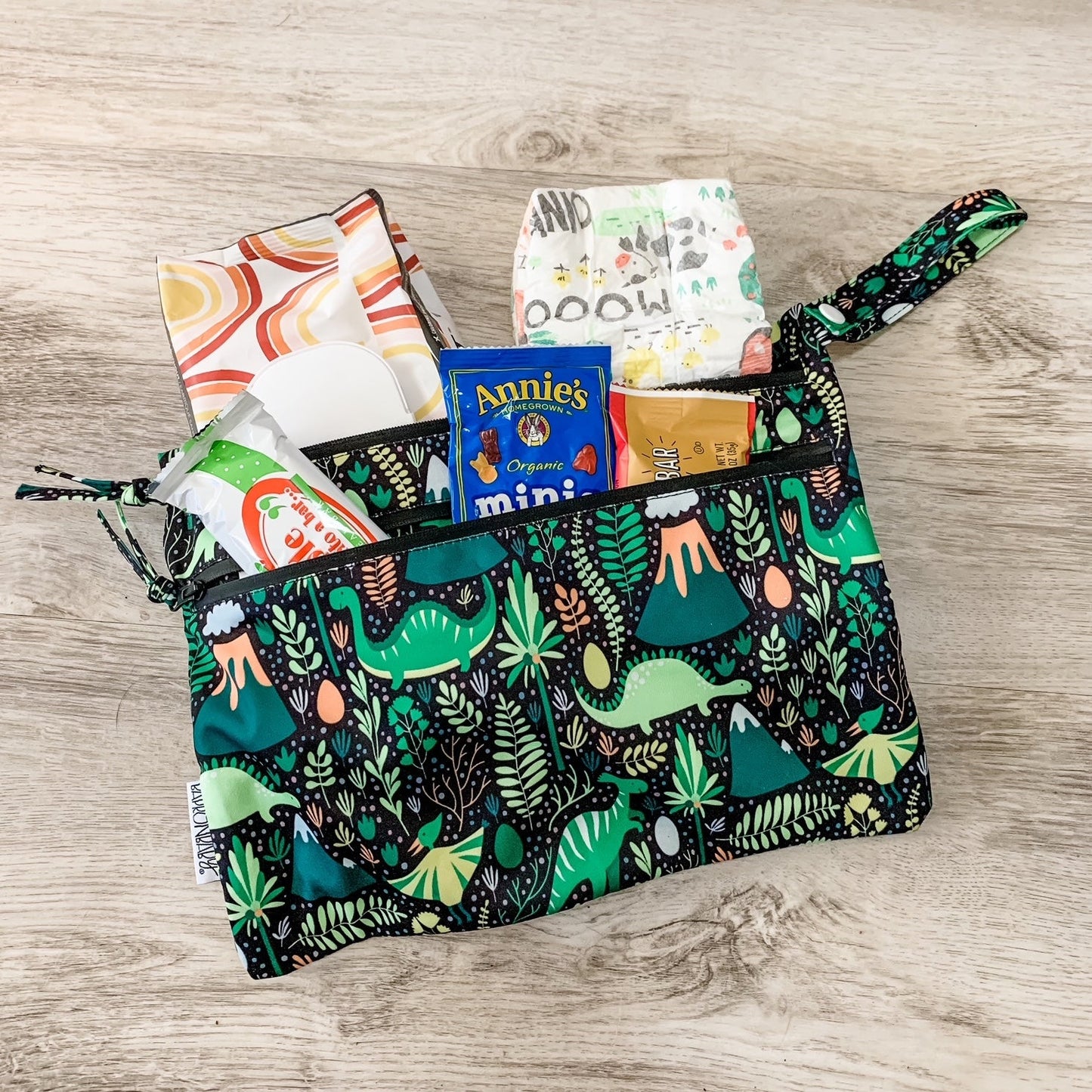 Dino Days - Waterproof Wet Bag (For mealtime, on-the-go, and more!)