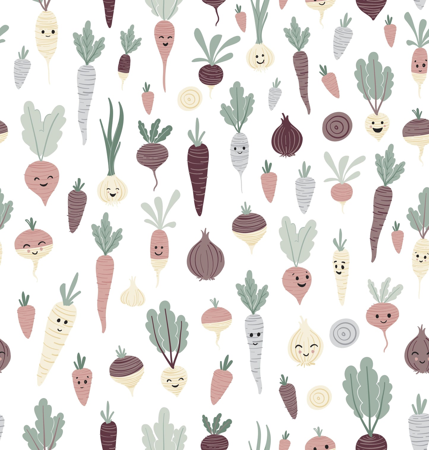Root Veggies Splash Mat - A Waterproof Catch-All for Highchair Spills and More!