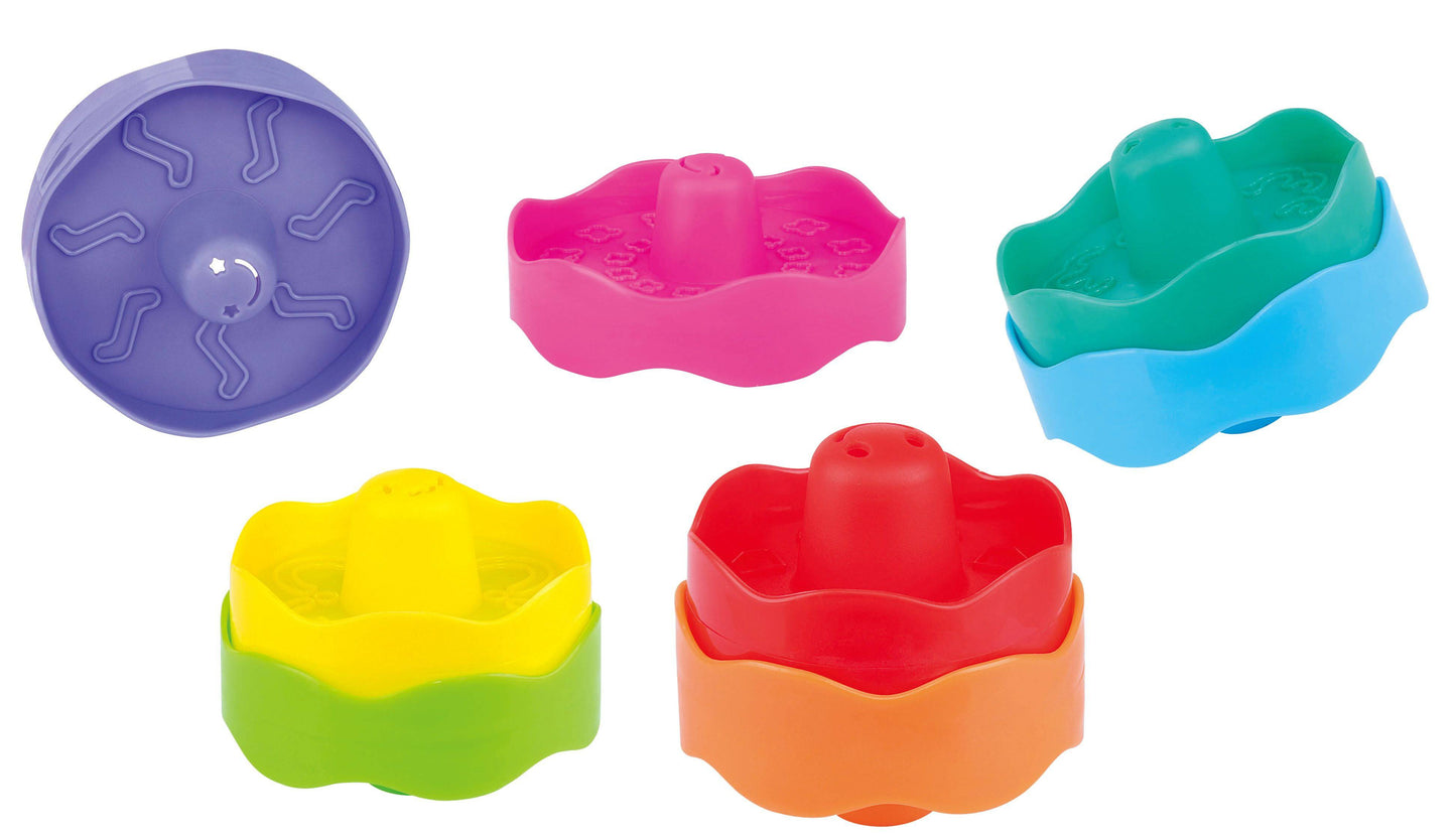 Discovery Toys Stack & Spin Spinning Tops Educational Toy