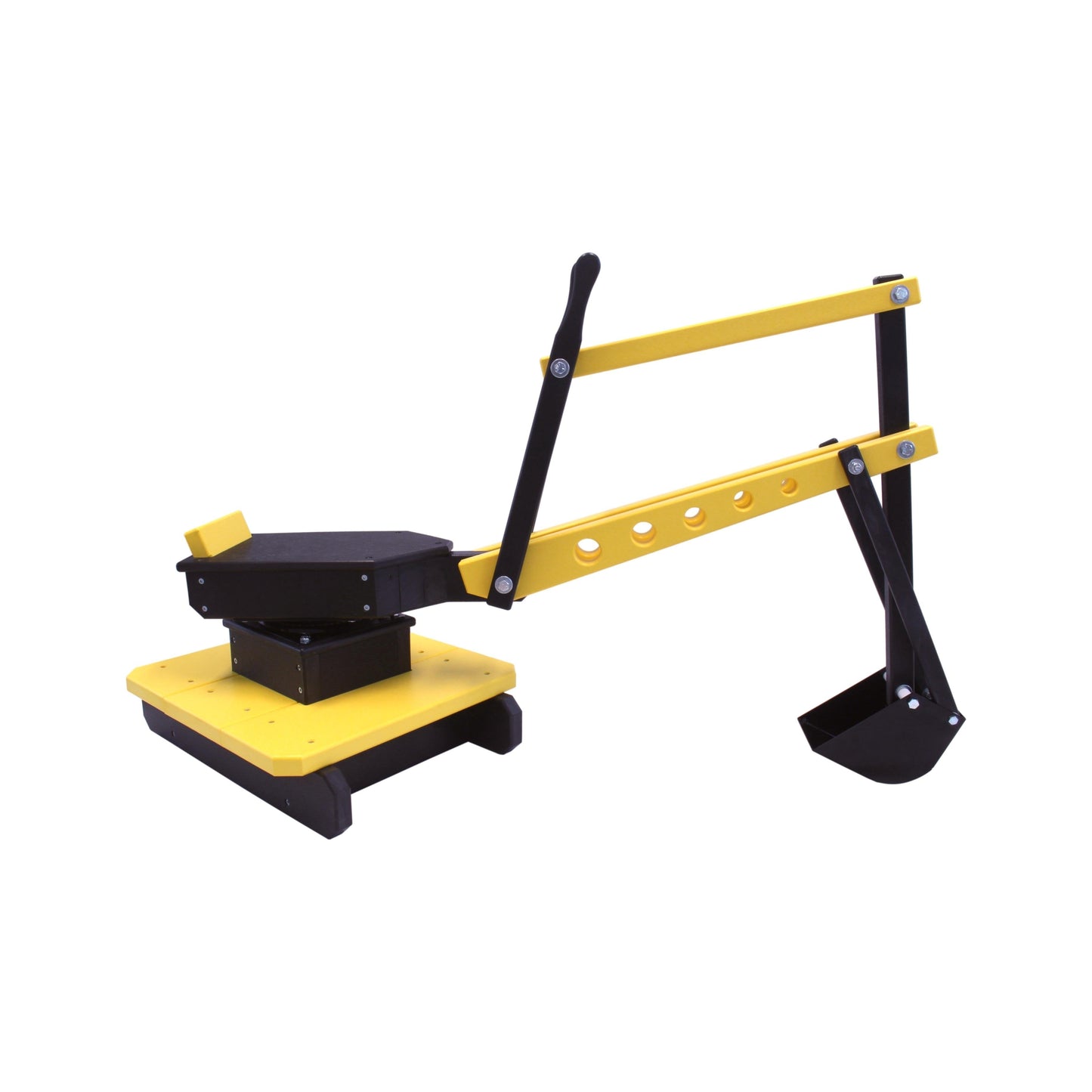 Amish Sand Digger Excavator Toy, with Movable Levers and Metal Digging Bucket