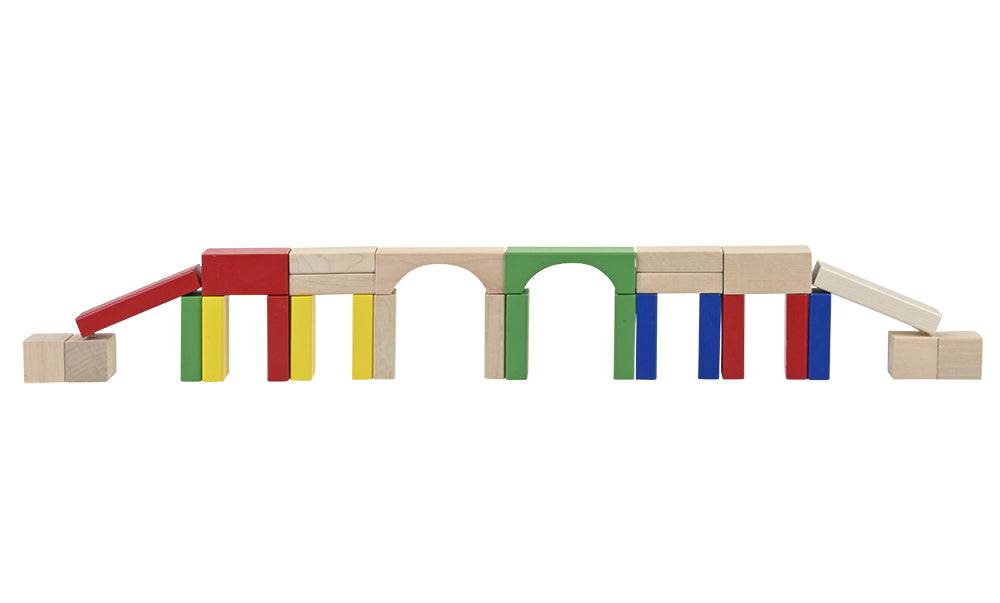 Discovery Toys Stack & Build Wood Blocks