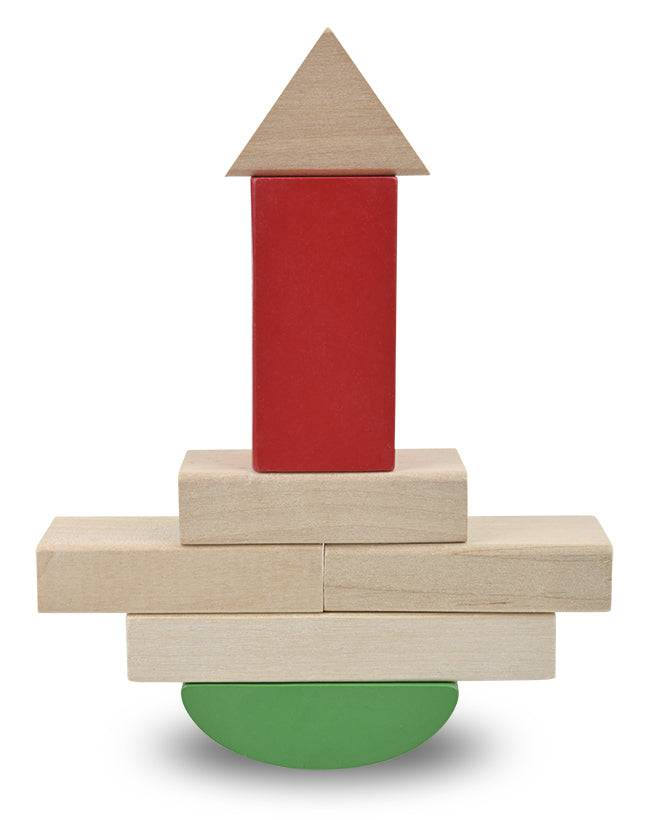 Discovery Toys Stack & Build Wood Blocks