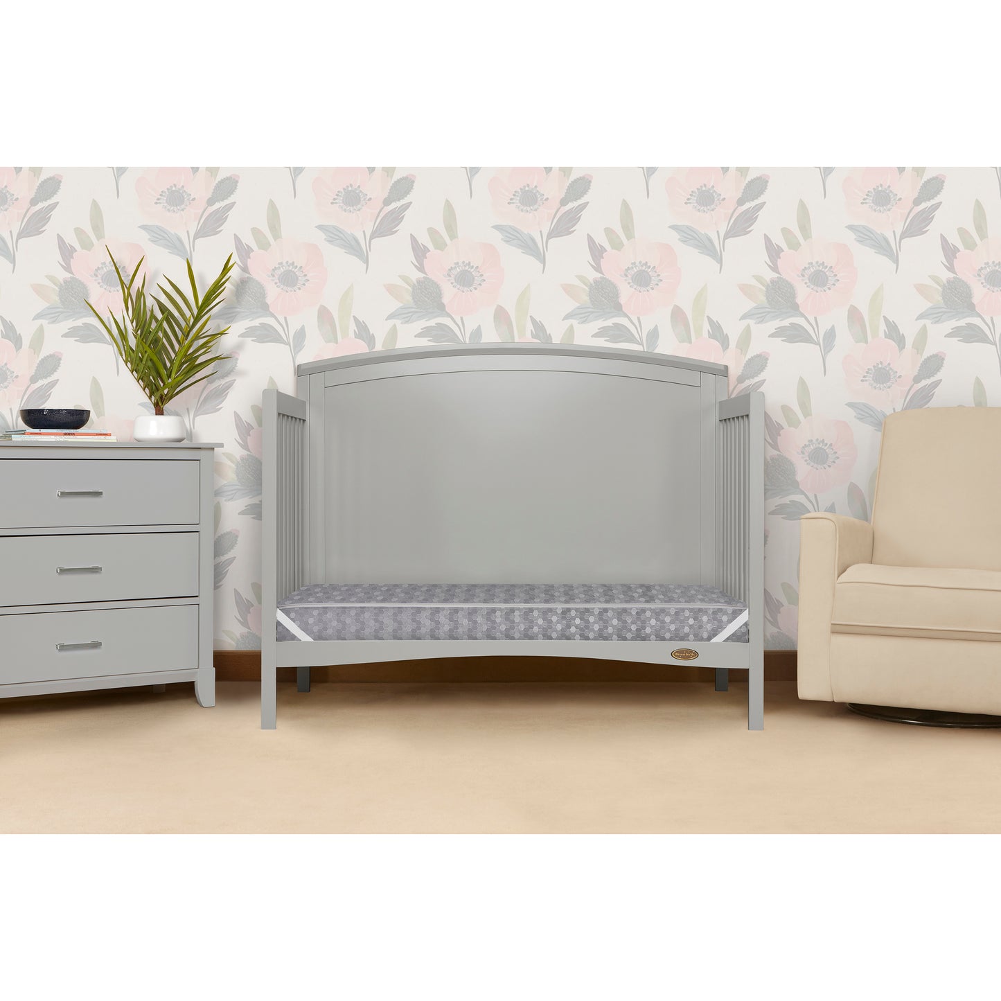 Dream On Me Superior Slumber 6 Inch 112 Coil Inner Spring Crib And Toddler Mattress