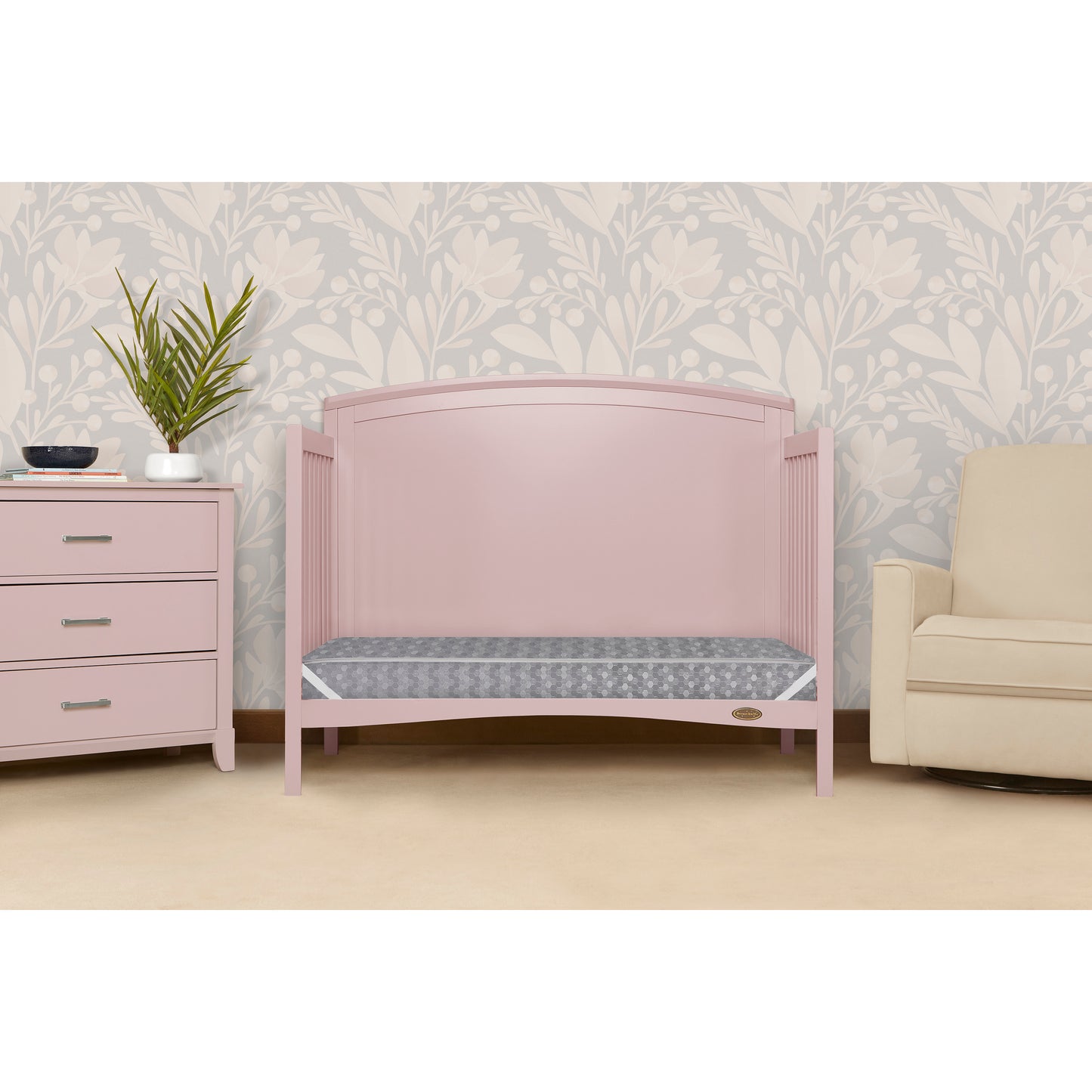 Dream On Me Superior Slumber 6 Inch 112 Coil Inner Spring Crib And Toddler Mattress