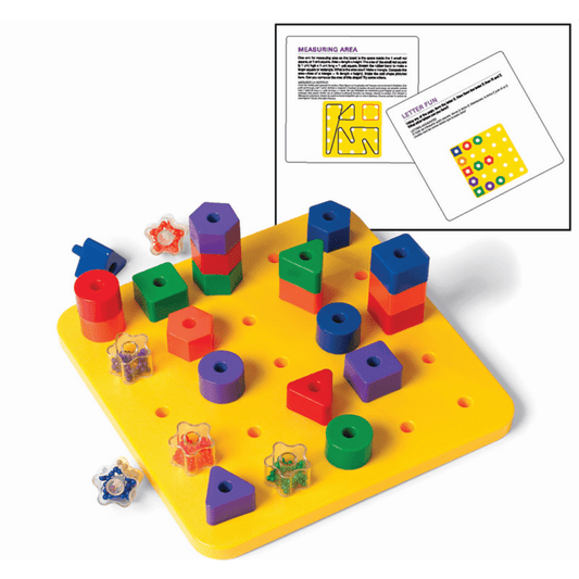 Discovery Toys Giant Pegboard Learning Activity Set
