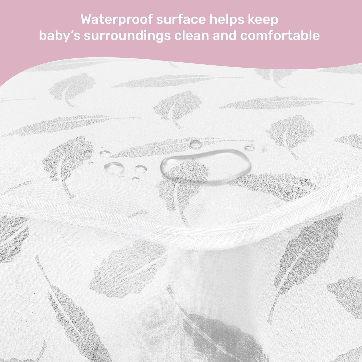 Dream On Me Flora Premium Coil Inner Spring Crib & Toddler Bed Mattress