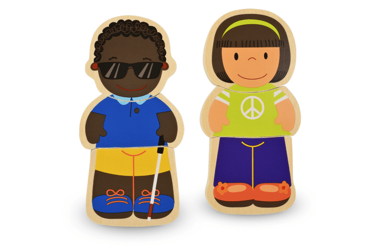 Discovery Toys We All Belong Chunky Diversity Inclusive Wood Puzzle