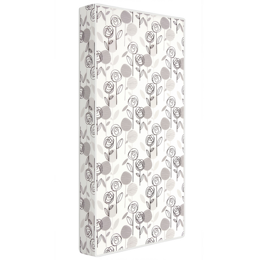 Dream On Me Endless Roses Crib and Toddler mattress