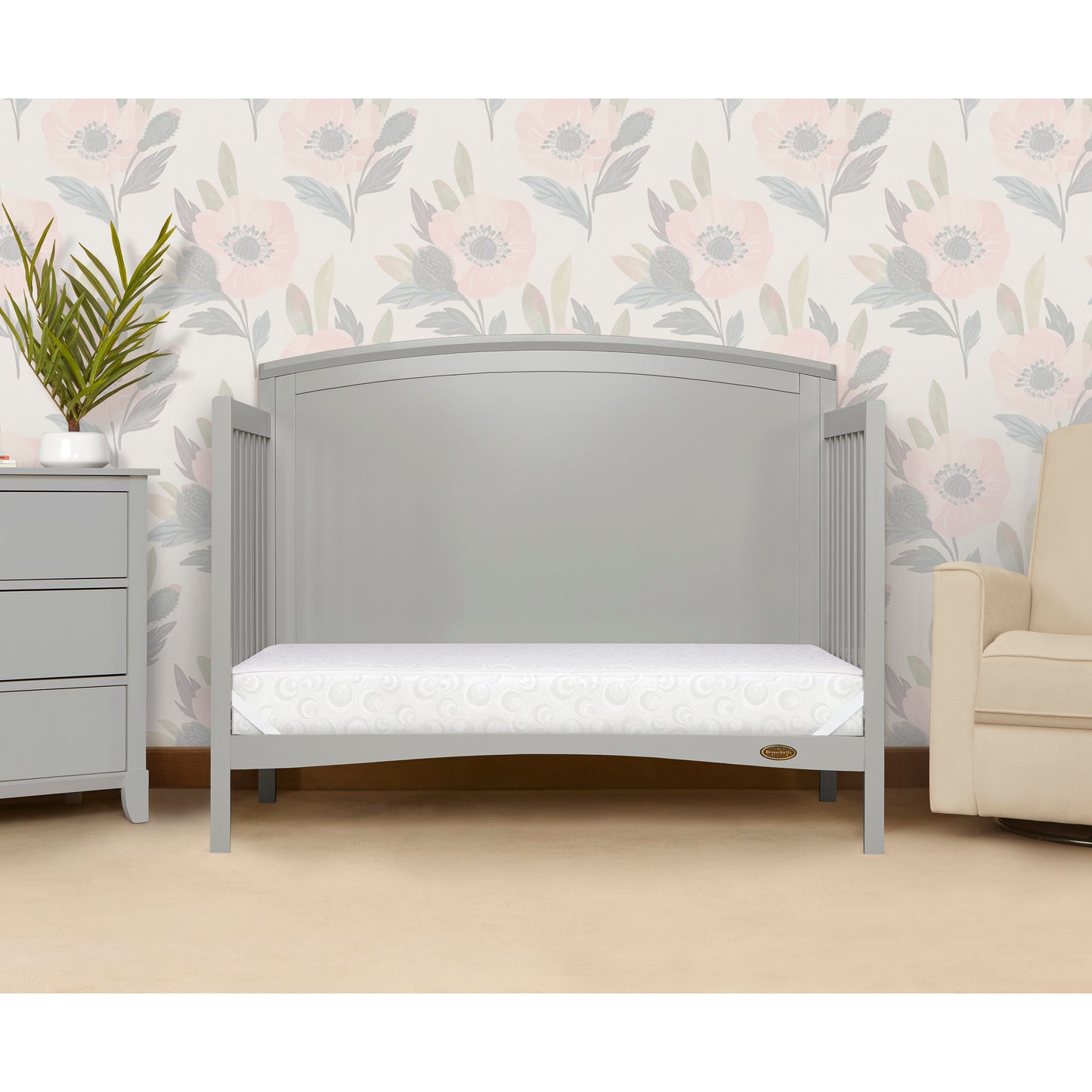 Dream On Me Juniper Ultra Coil Inner Spring Standard Crib & Toddler Bed Mattress