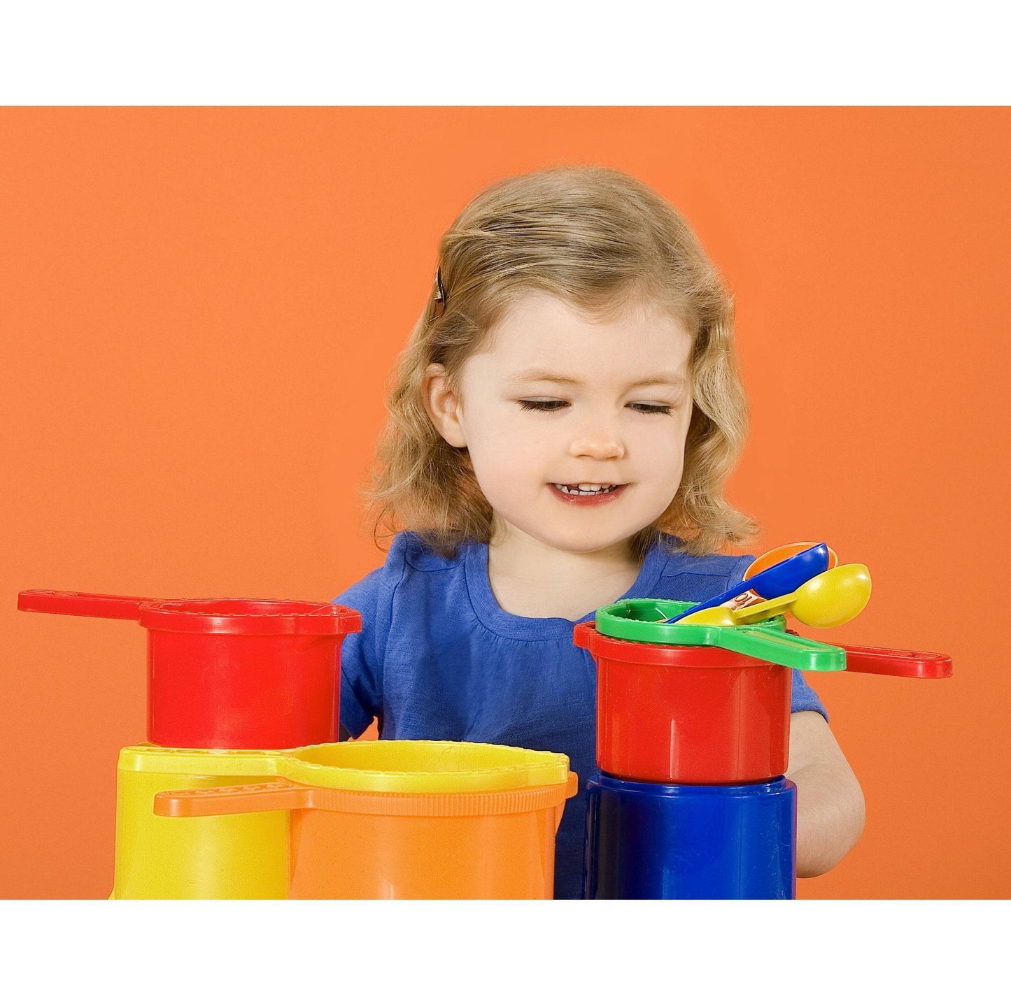Discovery Toys Measure Up! Pots & Spoons Stack & Learn Set