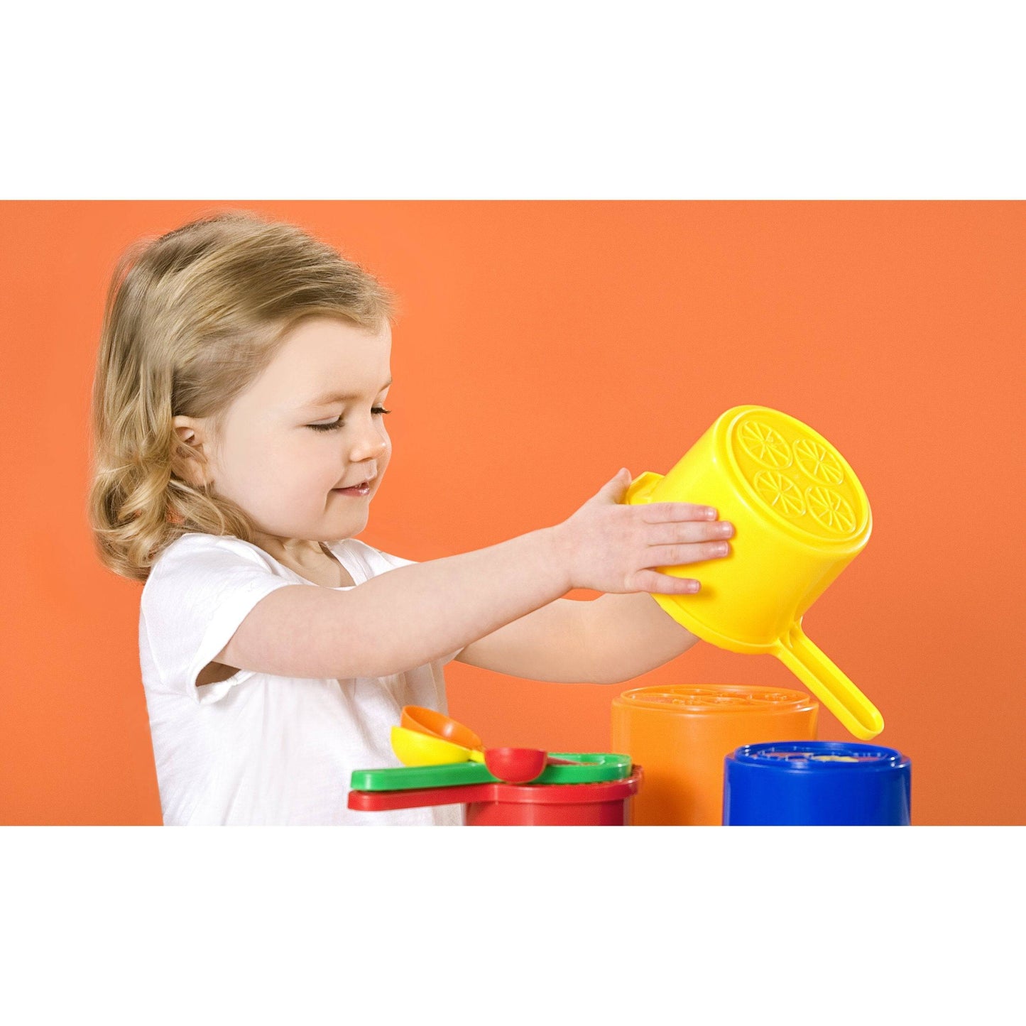 Discovery Toys Measure Up! Pots & Spoons Stack & Learn Set