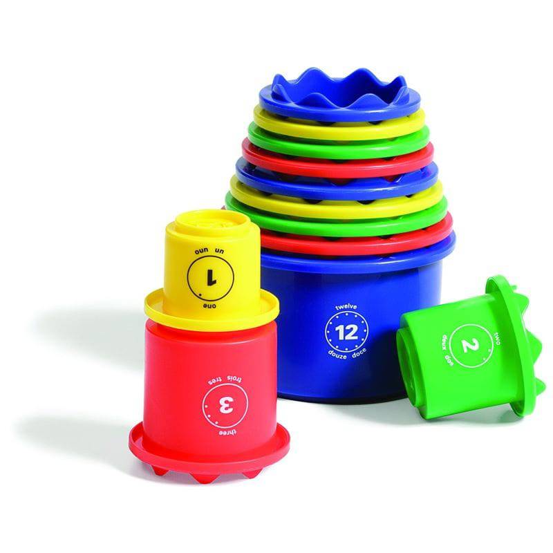 Discovery Toys Measure Up! Cups Stack & Learn Set