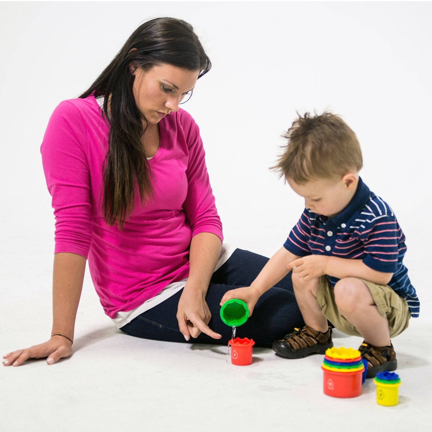 Discovery Toys Measure Up! Collection Stack & Learn Set