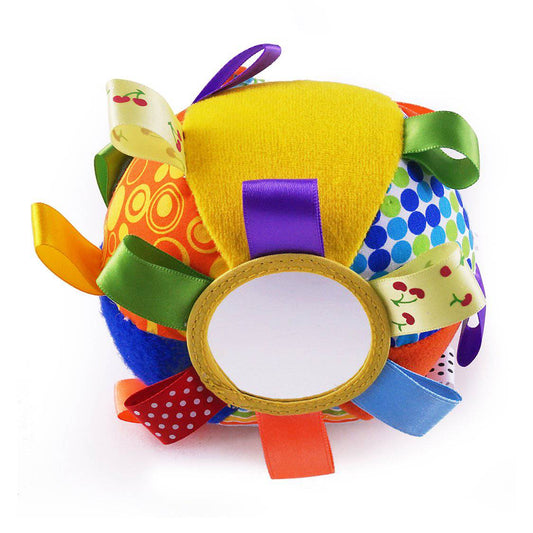 Discovery Toys Rainbow Ribbons Plush Infant Sensory Toy