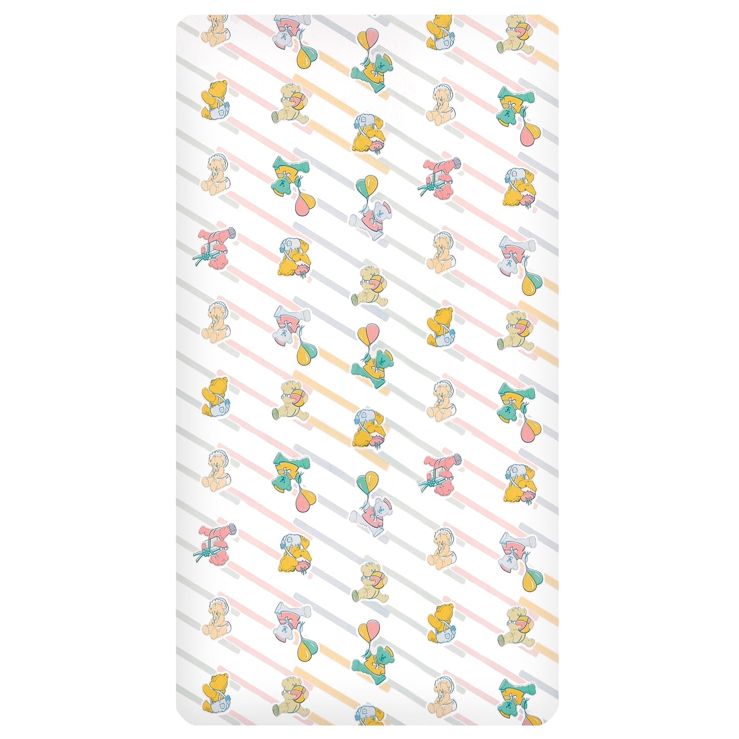 Dream On Me Taffy 4 Inch Full Size Fiber Standard Crib & Toddler Mattress