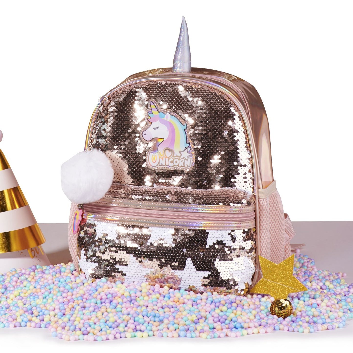 Unicorn Sequin Backpack