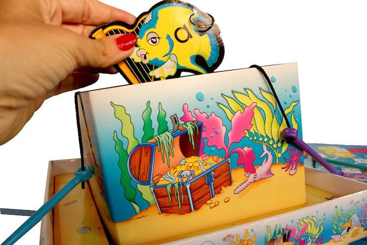 Discovery Toys Ab Seas Magnetic Alphabet Fishing Game