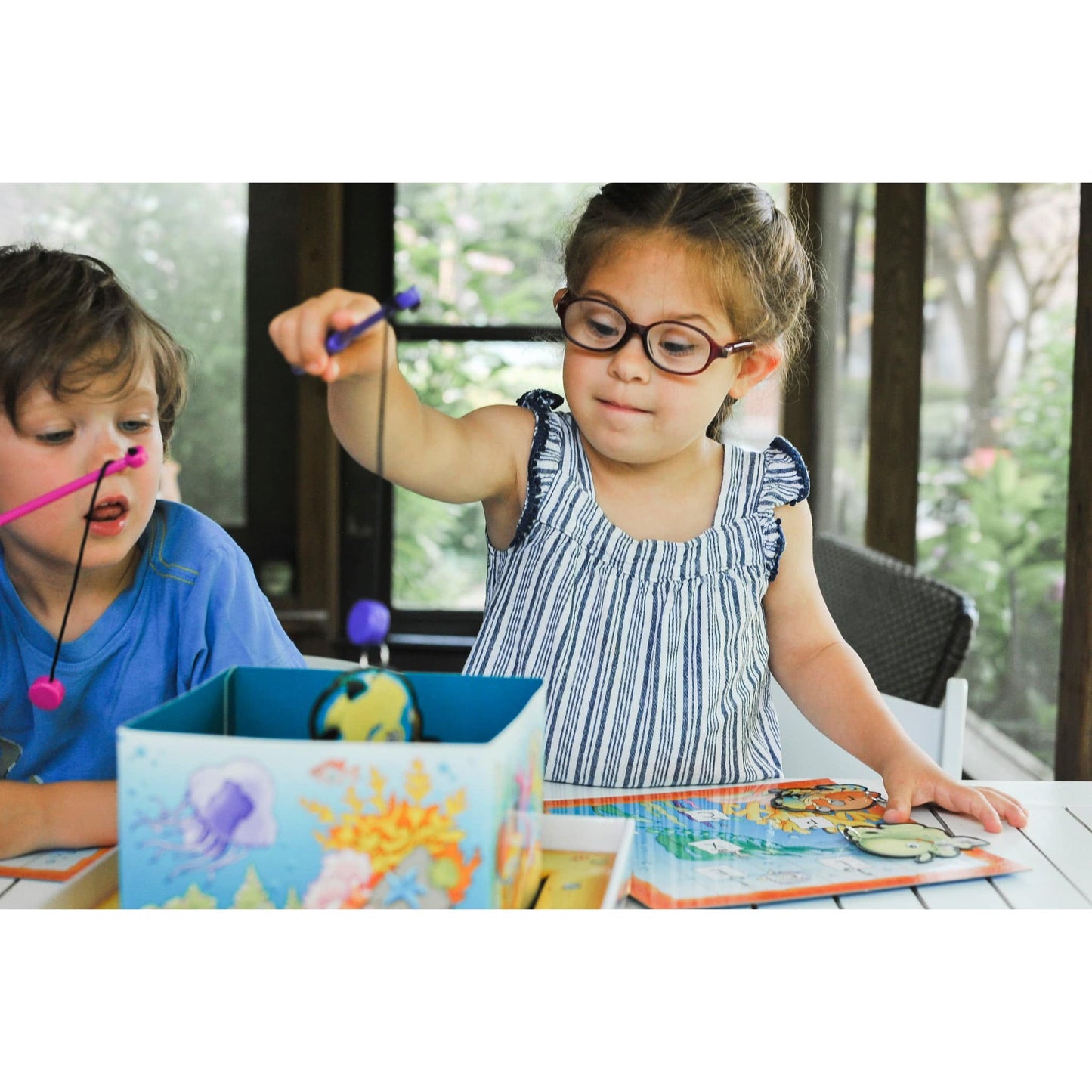 Discovery Toys Ab Seas Magnetic Alphabet Fishing Game