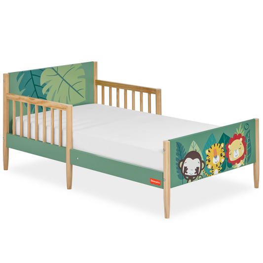 Fisher-Price By Dream On Me Fauna Collection Safari Dreams Toddler Bed