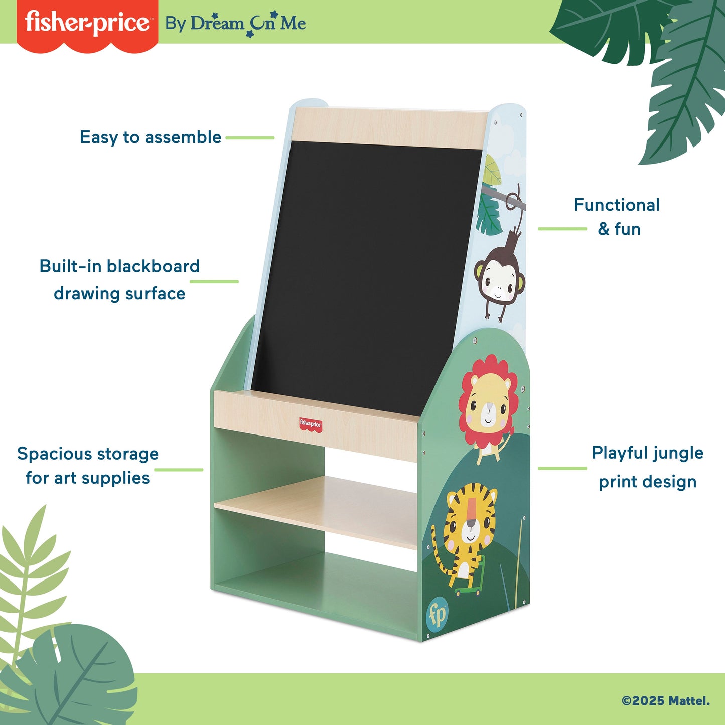 Fisher-Price Fauna Collection Wild Wonder Artist Center by Dream On Me