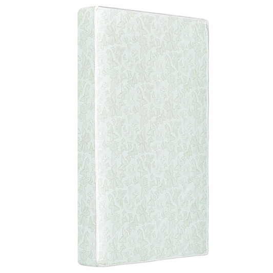Dream On Me Butterfly 3 Inch Two-Sided Fiber Portable Mini Crib Mattress