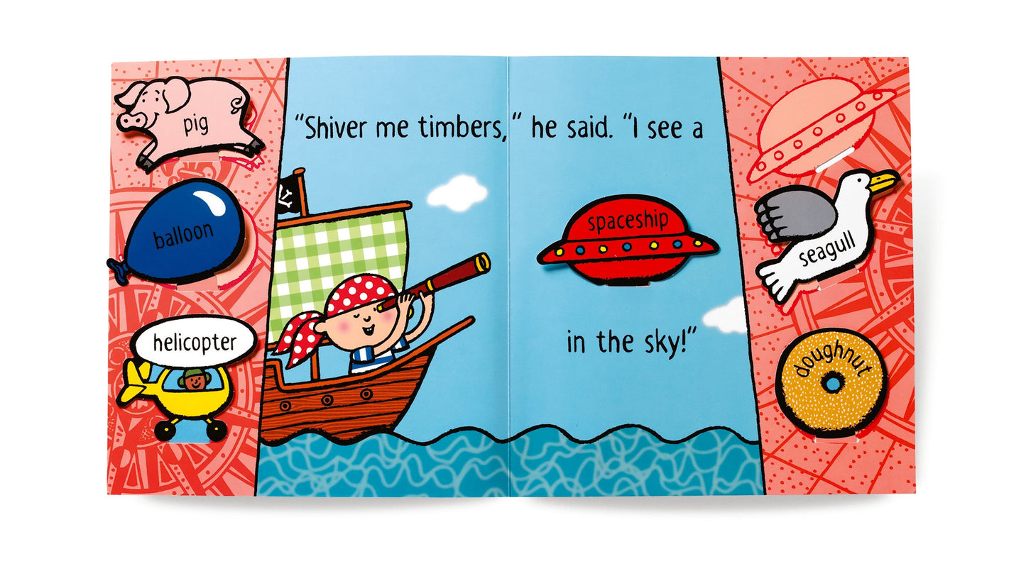 Discovery Toys Ahoy, Pirate Pete Change-a-Story Book