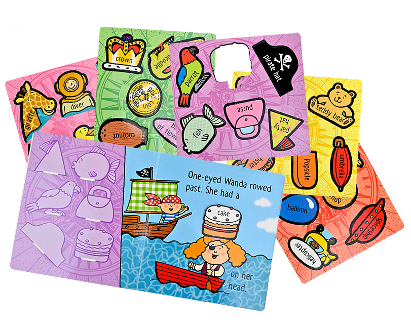 Discovery Toys Ahoy, Pirate Pete Change-a-Story Book