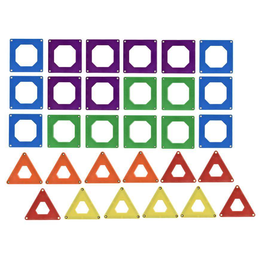 Discovery Toys Connectix Magnetic Tiles Building Set