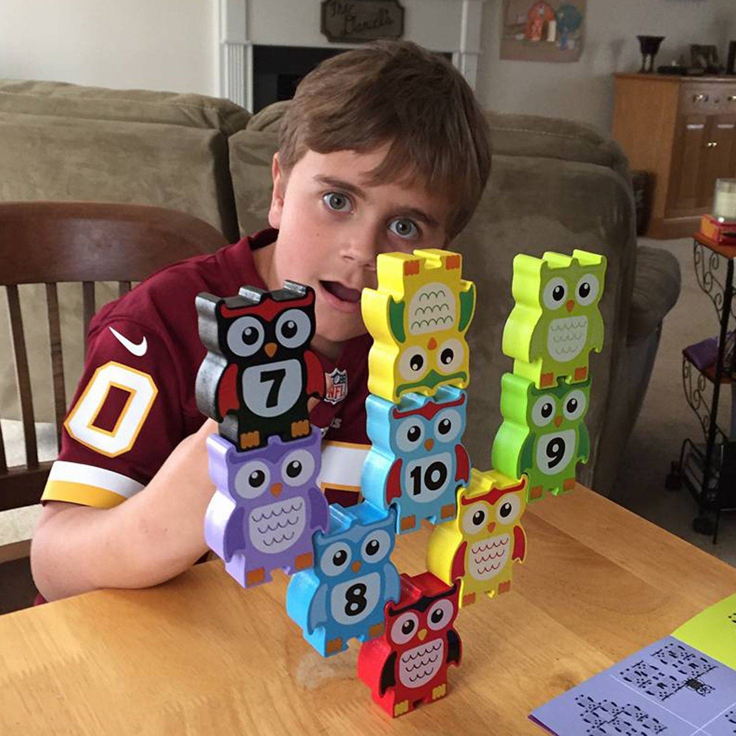 Discovery Toys Stacking Owls Wood Balance Challenge