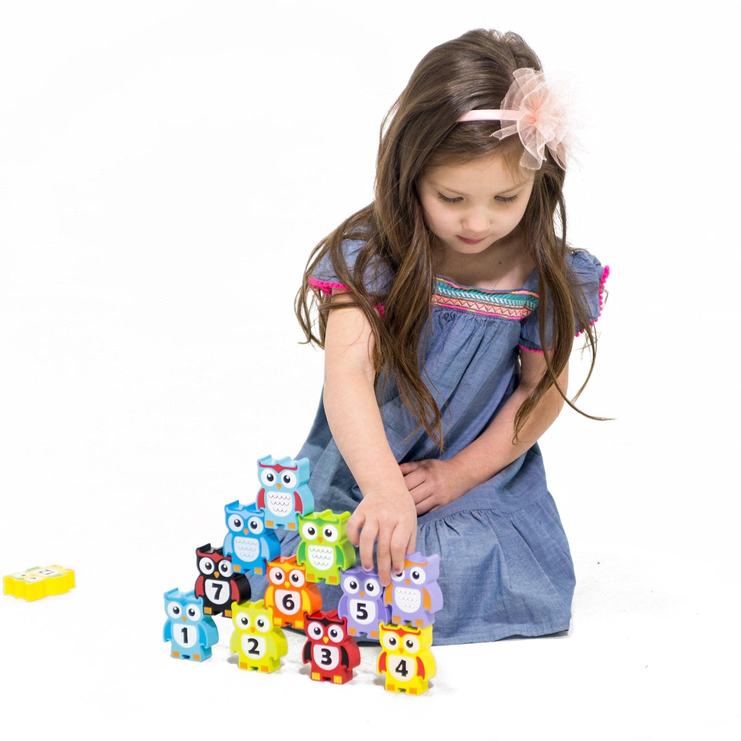 Discovery Toys Stacking Owls Wood Balance Challenge
