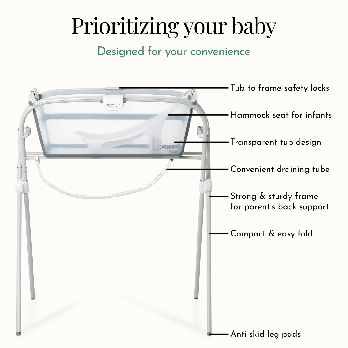 Evolur Supple Baby Spa Set