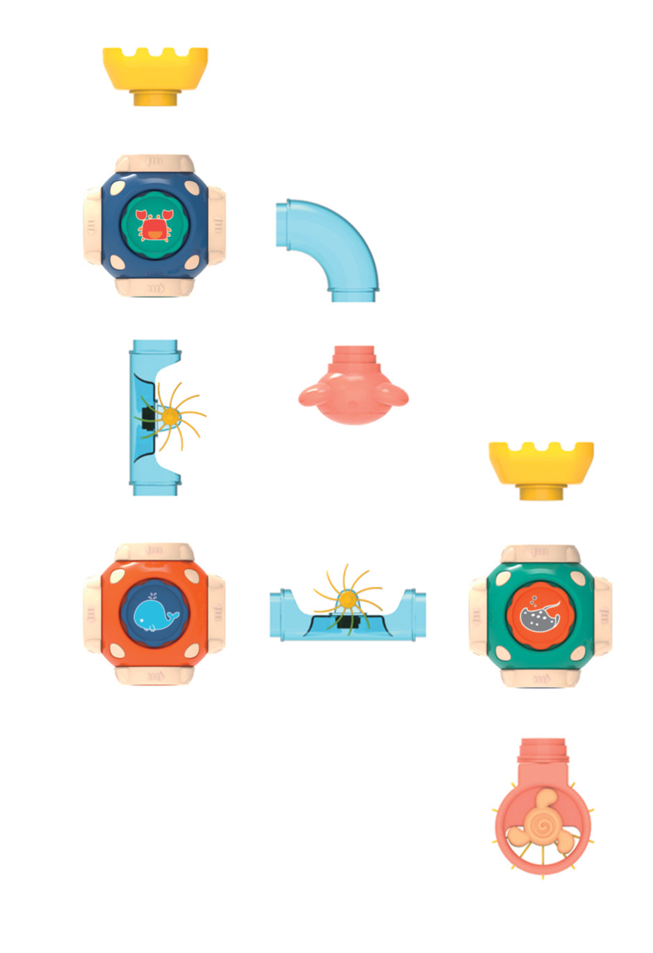 Discovery Toys Bath Pipes Tub Toy