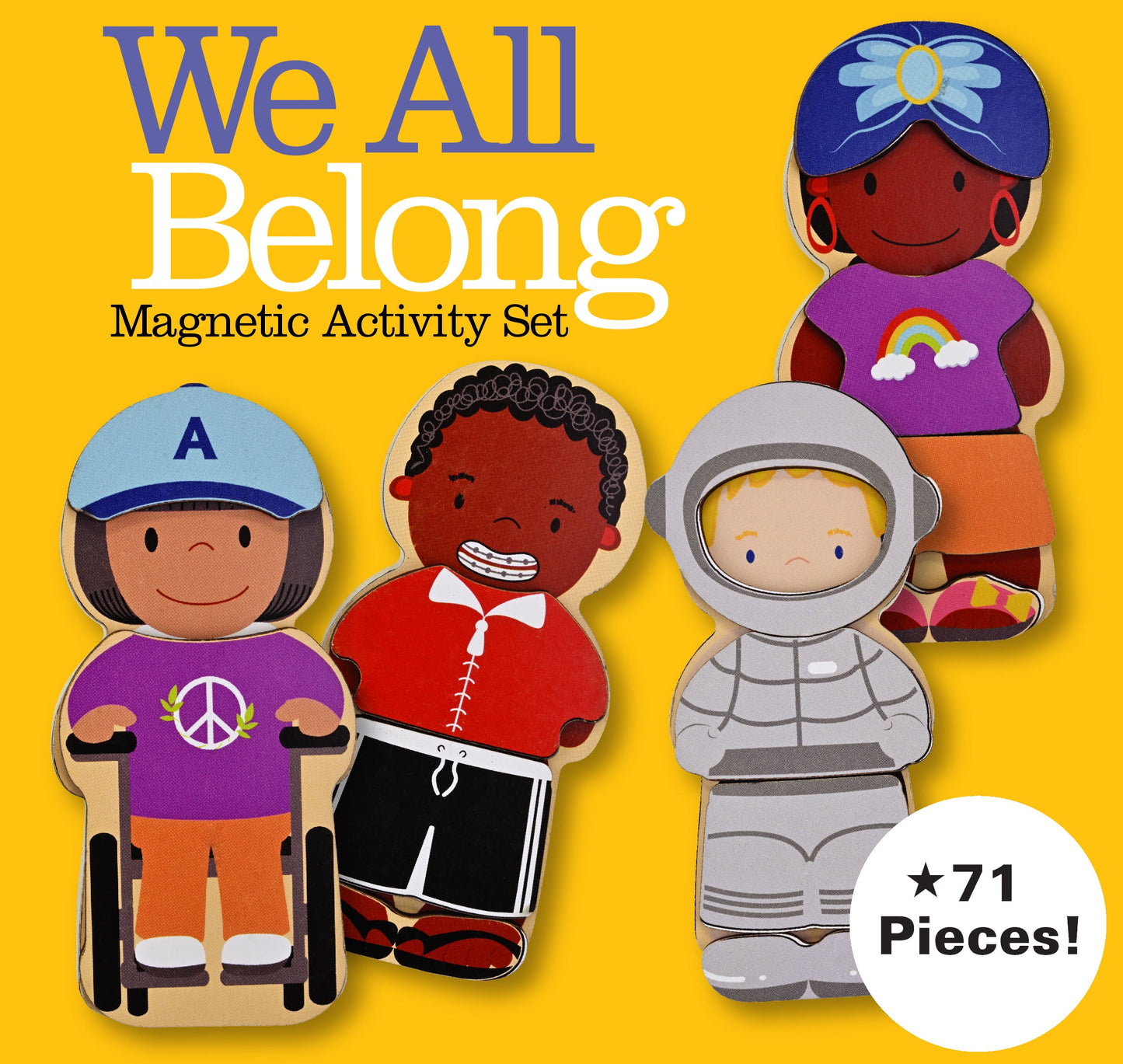 Discovery Toys We All Belong Magnetic Dress-Up Activity Set