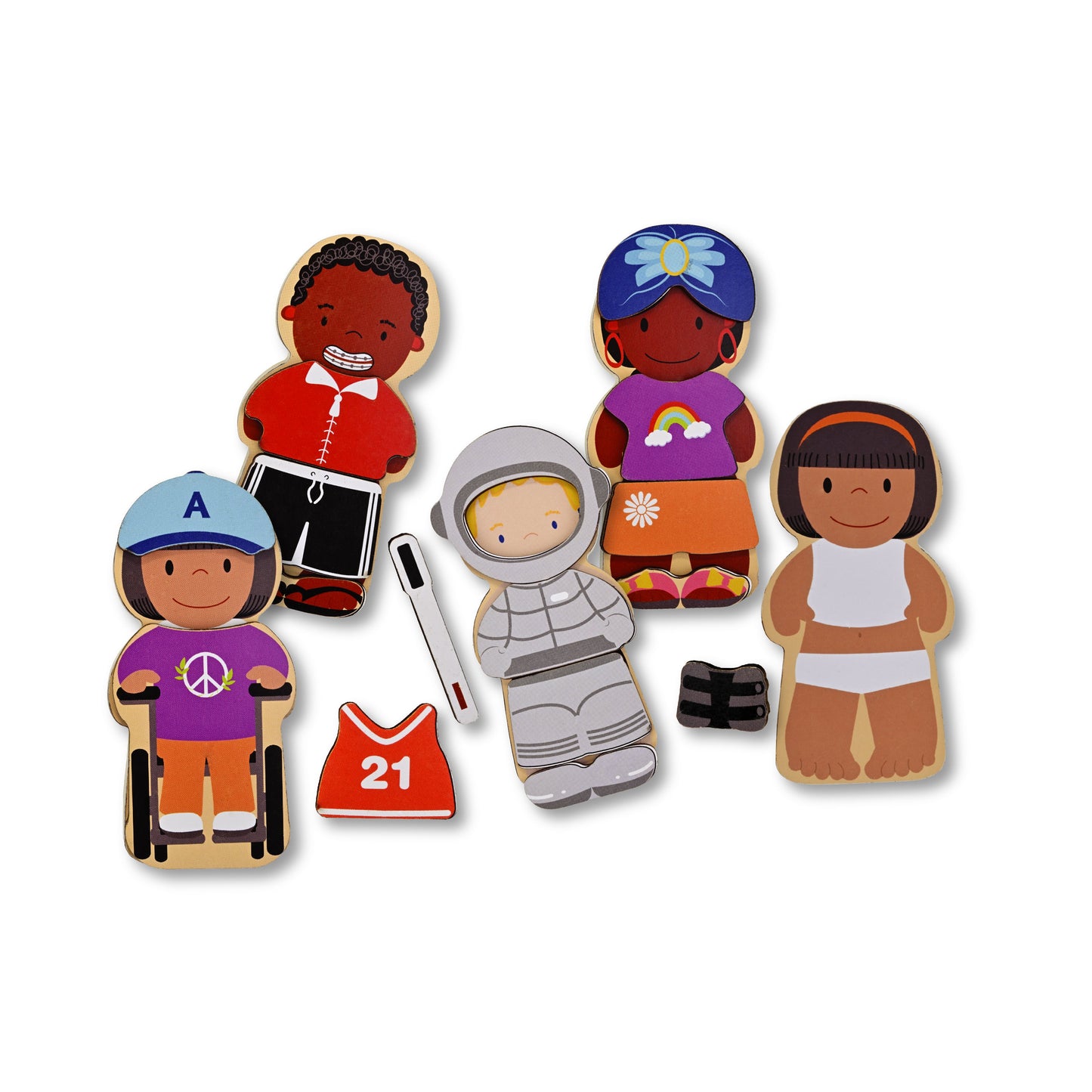 Discovery Toys We All Belong Magnetic Dress-Up Activity Set