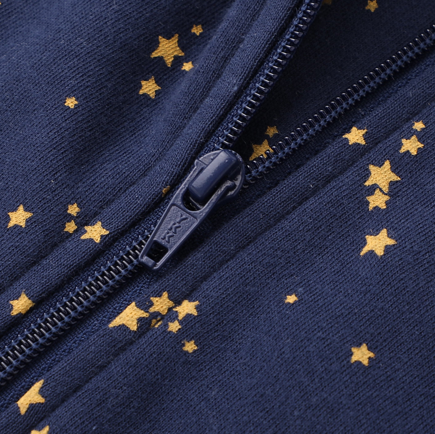 100% Organic Cotton 1.0 Tog Sleeping Bag with Legs Sleeveless Wearable Blanket- Starry Sky