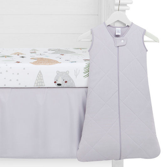 Evolur Grizzly Bear 3 pc Crib Set