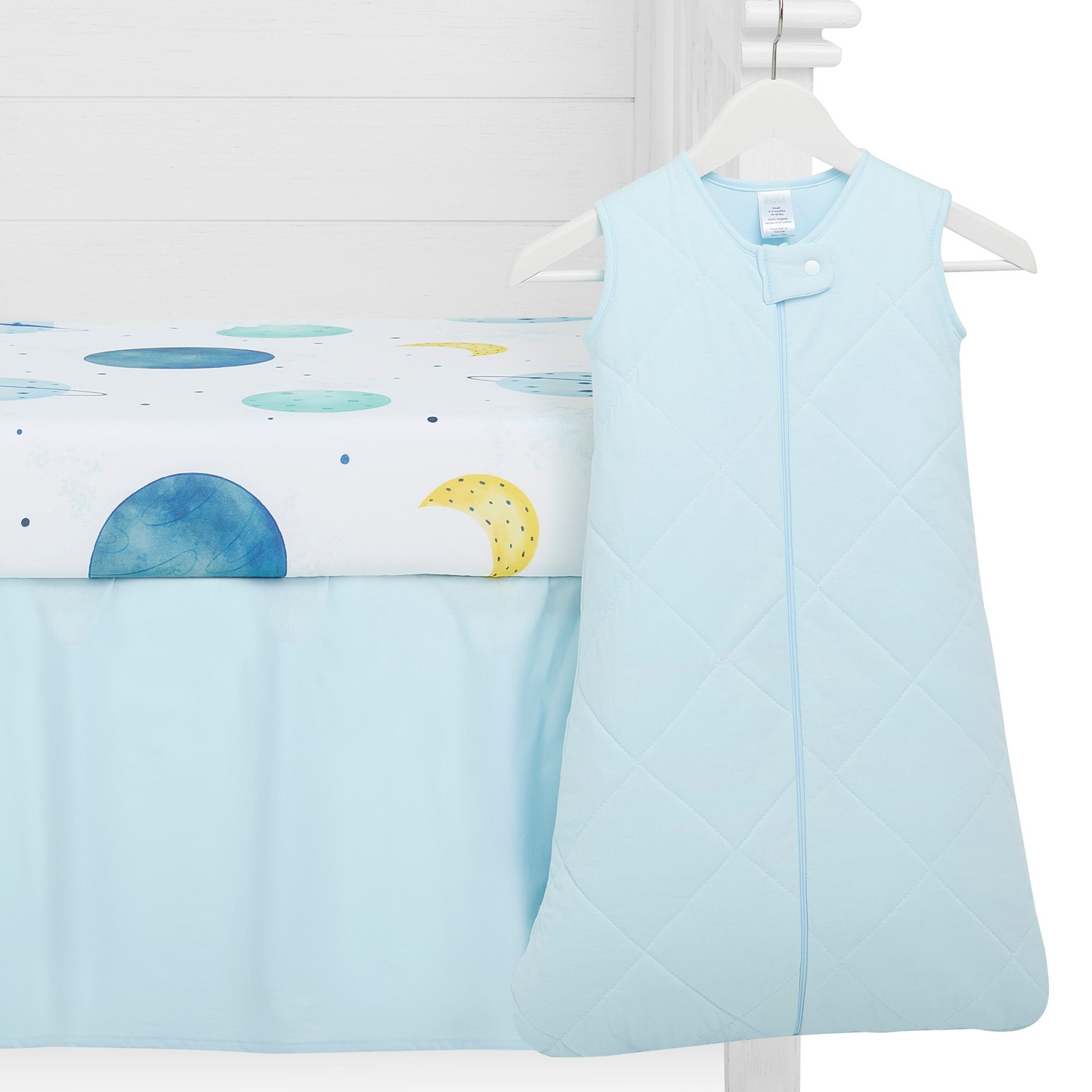 Evolur Space Adventure 3 pc Crib Set
