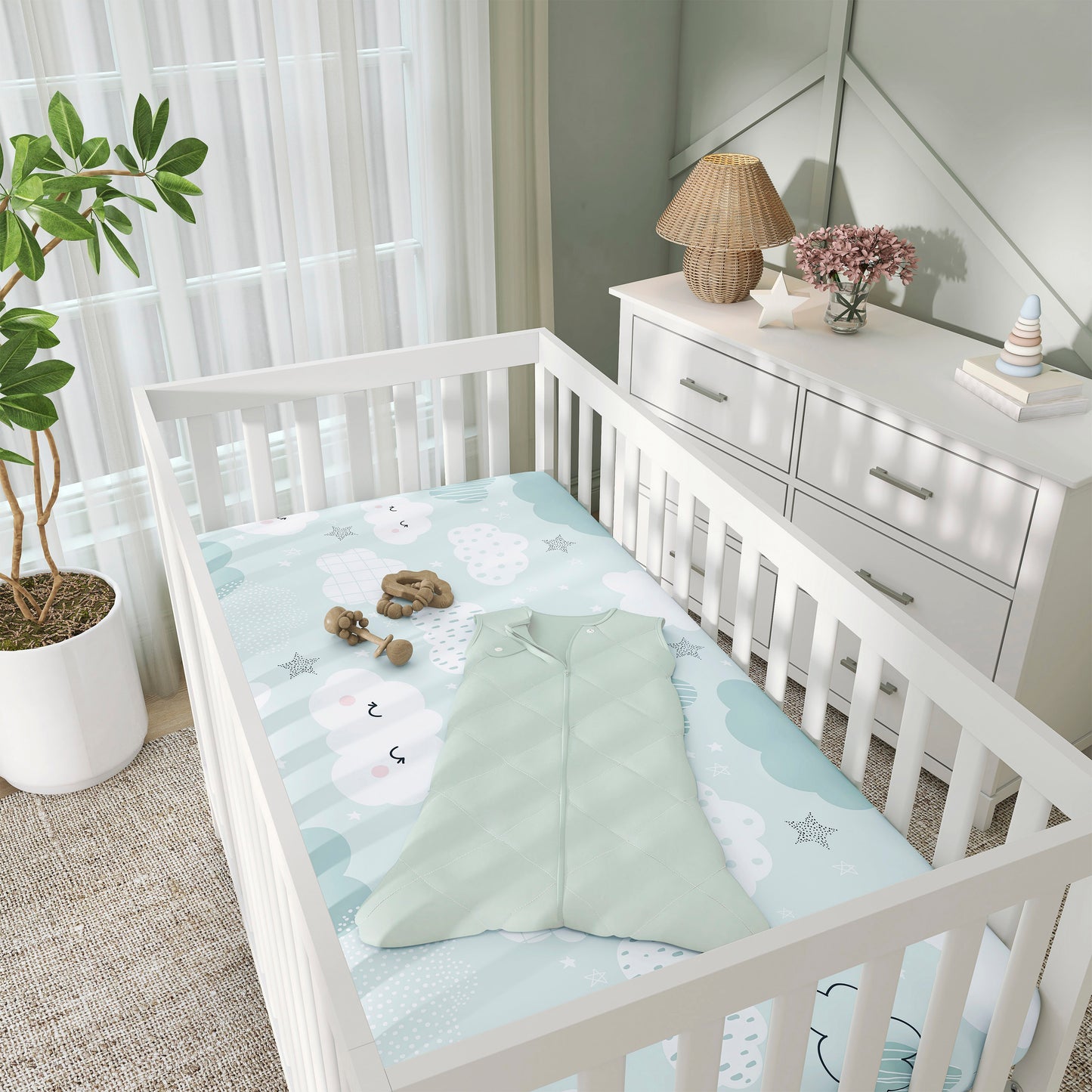 Evolur Dreamer 3 pc Crib Set
