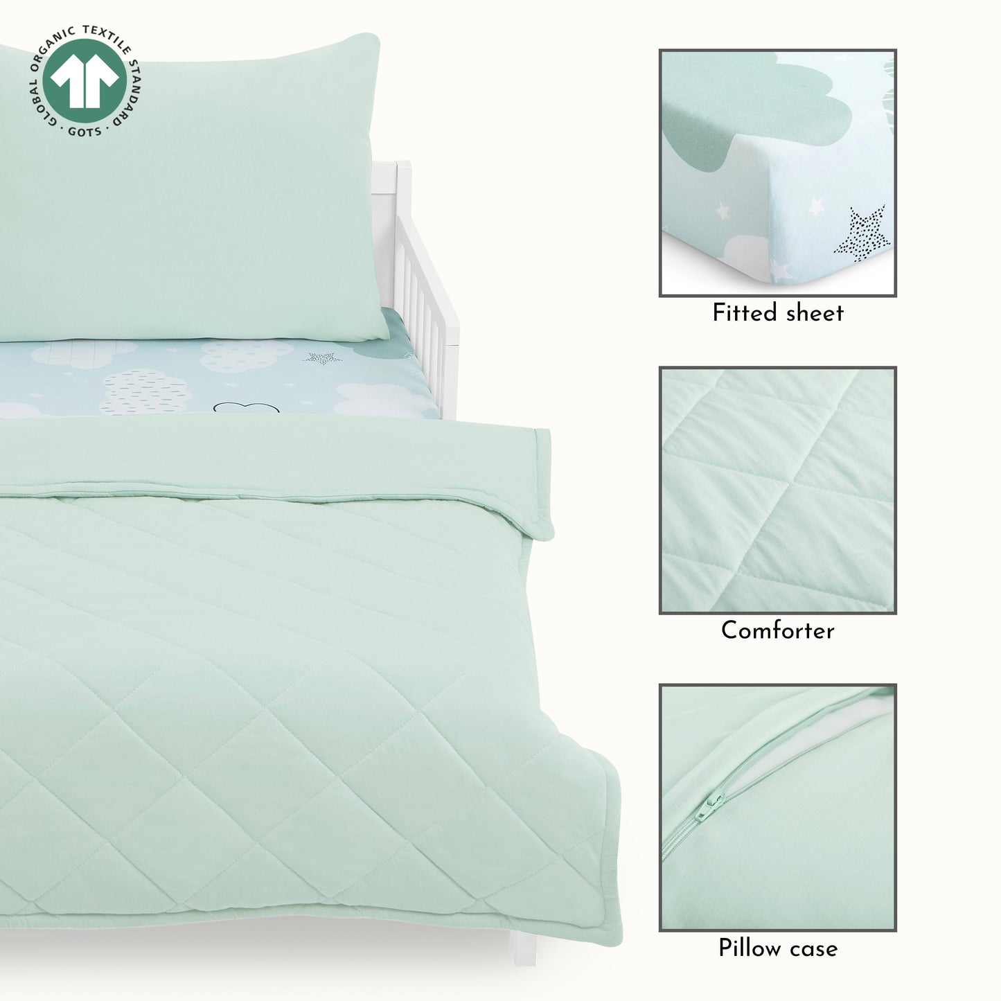 Evolur Dreamer 3 pc Toddler Set