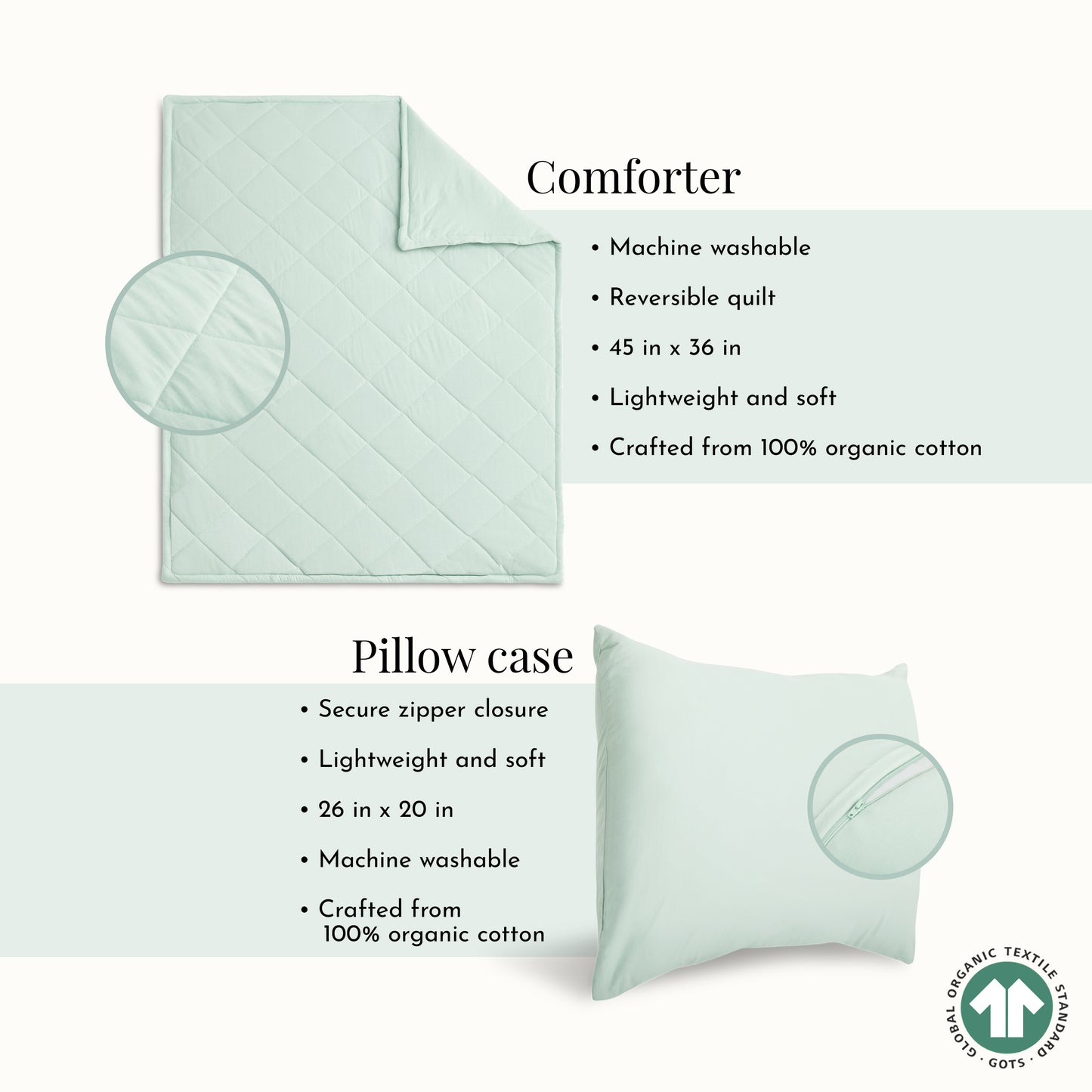 Evolur Dreamer 3 pc Toddler Set