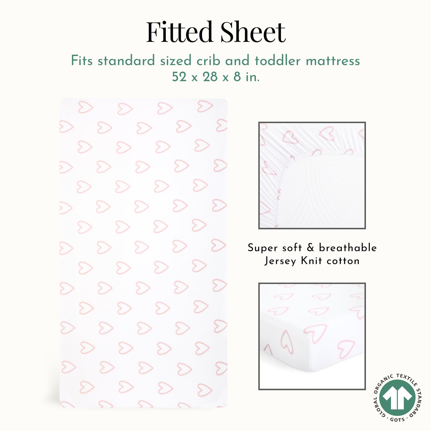 Evolur I Heart You 3 pc Toddler Set