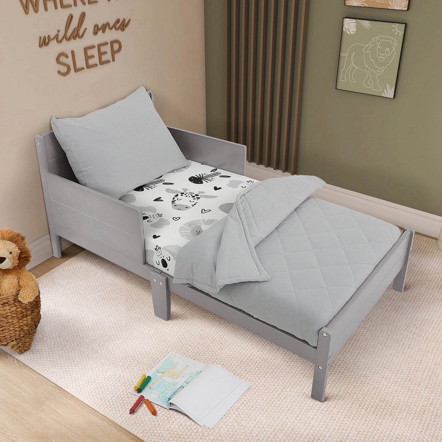 Evolur Zoo Love 3 pc Toddler Set